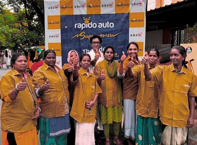 Rapido Auto and ANEW collaborate to provide employment opportunities to underprivileged women in Chennai